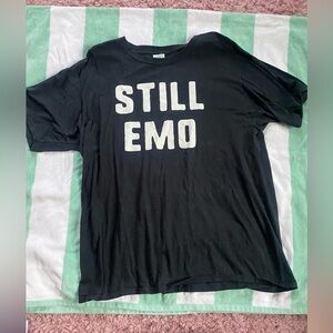GUC SZ L (unisex) “still emo” t shirt